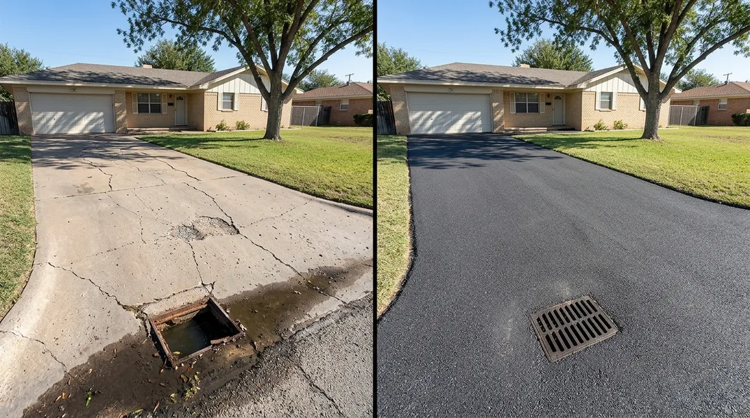 Result asphalt paving in Midland - Midland Asphalt Paving