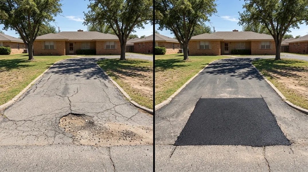 Result asphalt paving in Midland - Midland Asphalt Paving